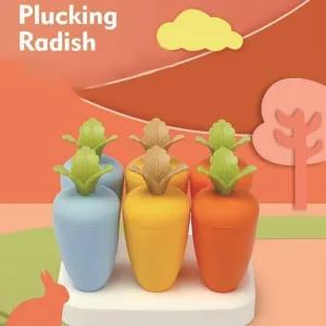 Adorable Carrot 6pcs Ice Candy Mould