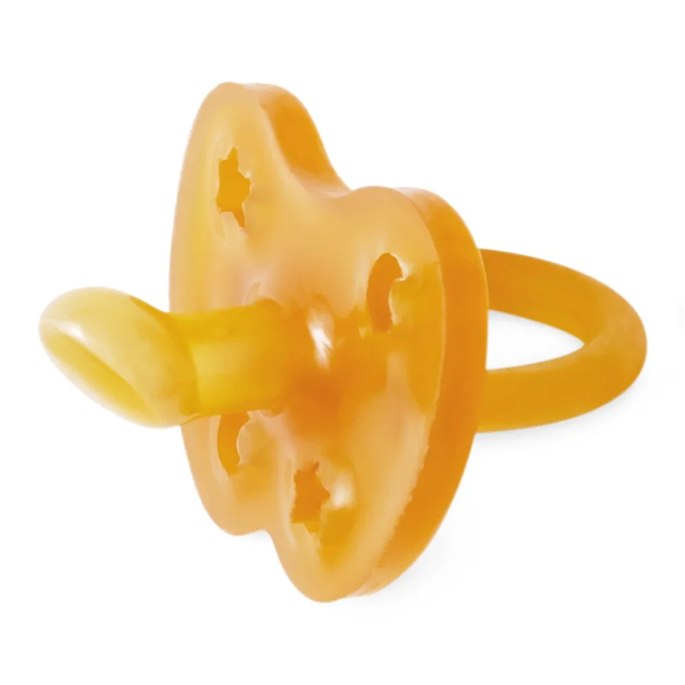 Hevea Natural Rubber Orthodontic Classic Pacifier - Natural (3-36 Months)