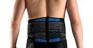 Lower Back Support Brace Double-Pull Neoprene Lumbar Support Belt