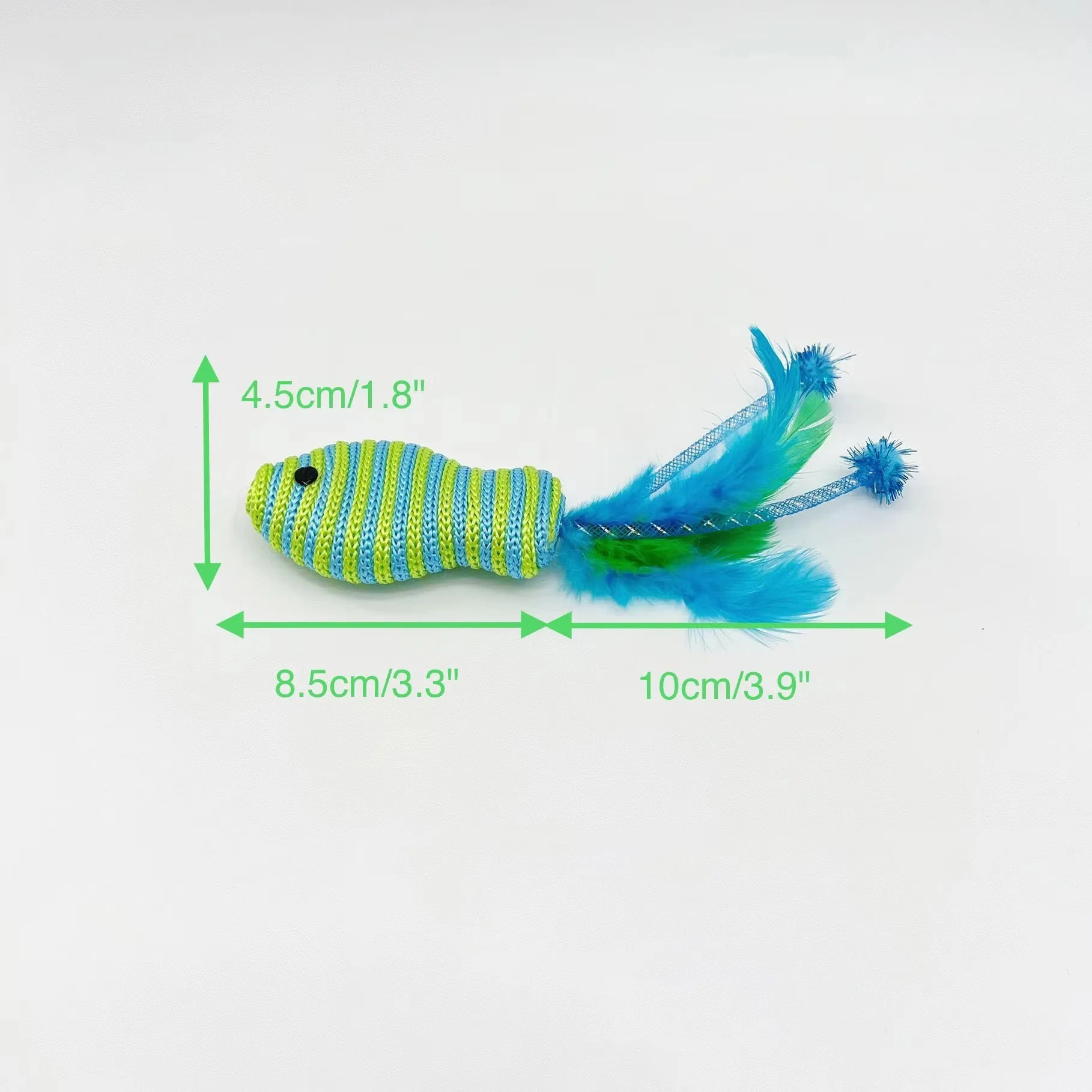 Moo - Rope Fish Cat Toy
