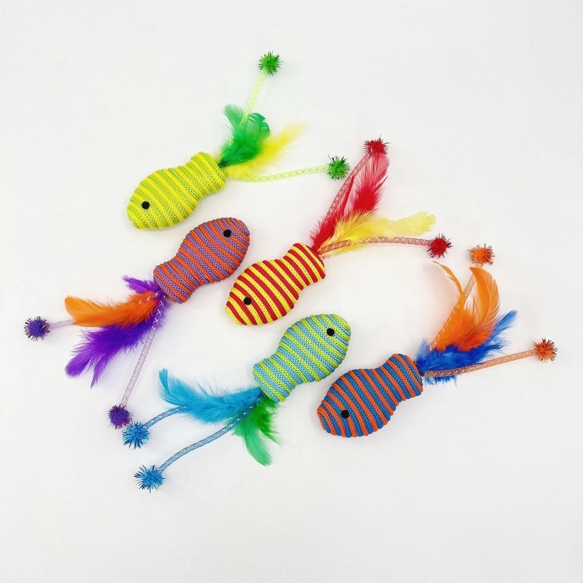 Moo - Rope Fish Cat Toy