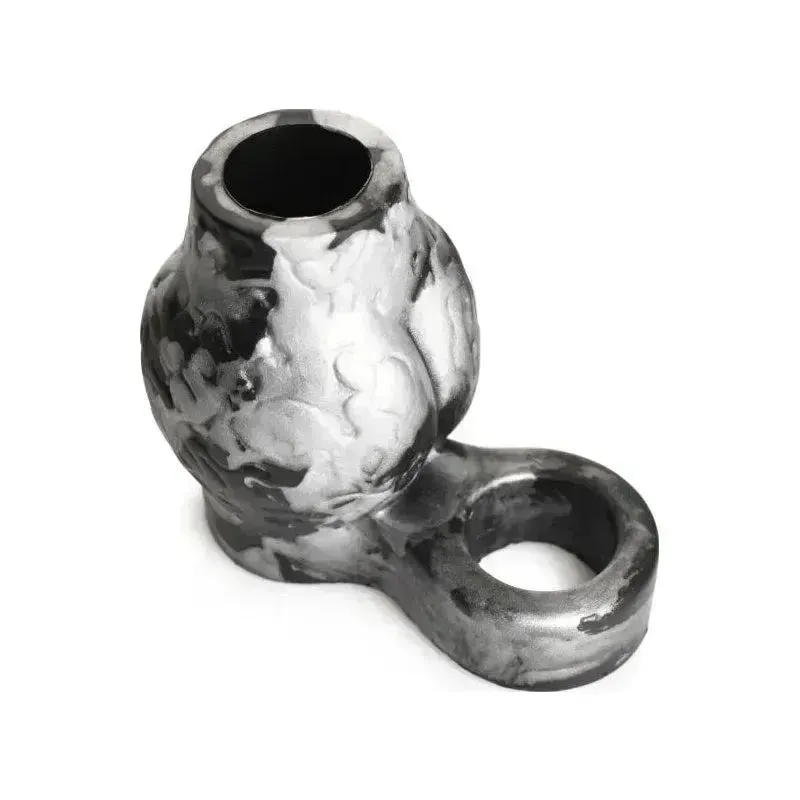 Night Prowler Silicone Penis Sleeve   Ball Stretcher