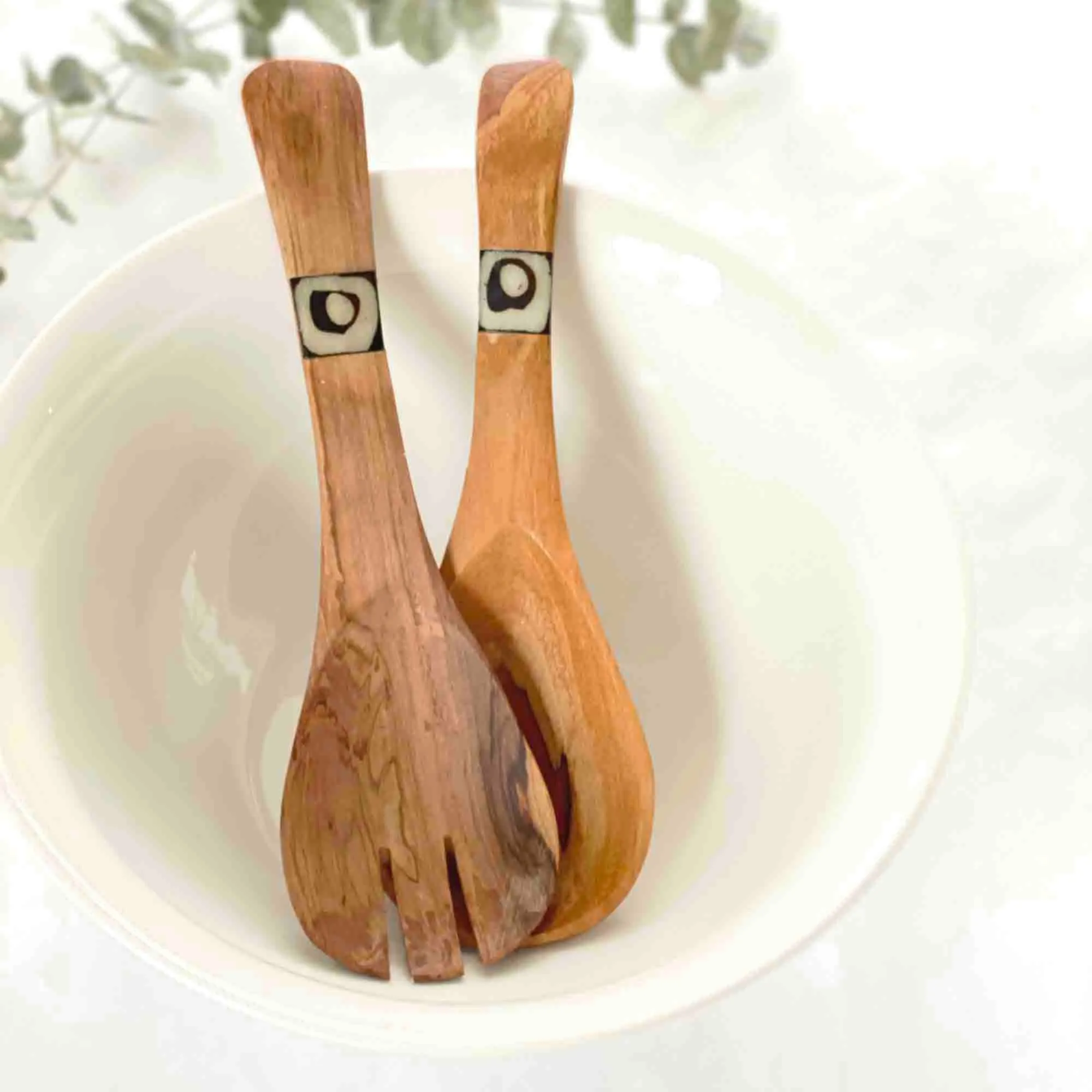 Olive Wood Serving Set