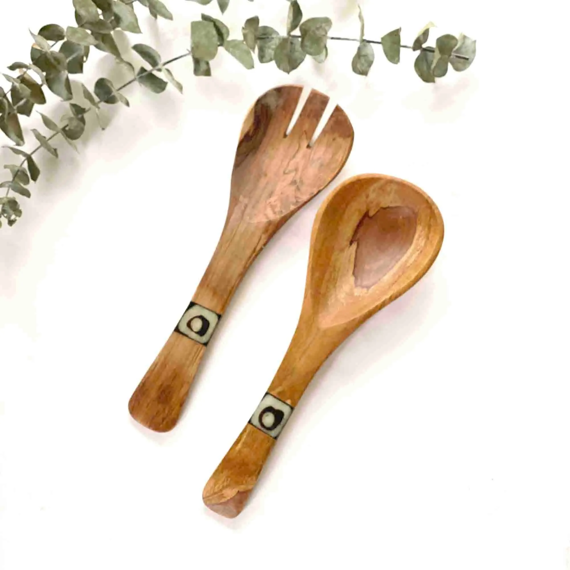 Olive Wood Serving Set